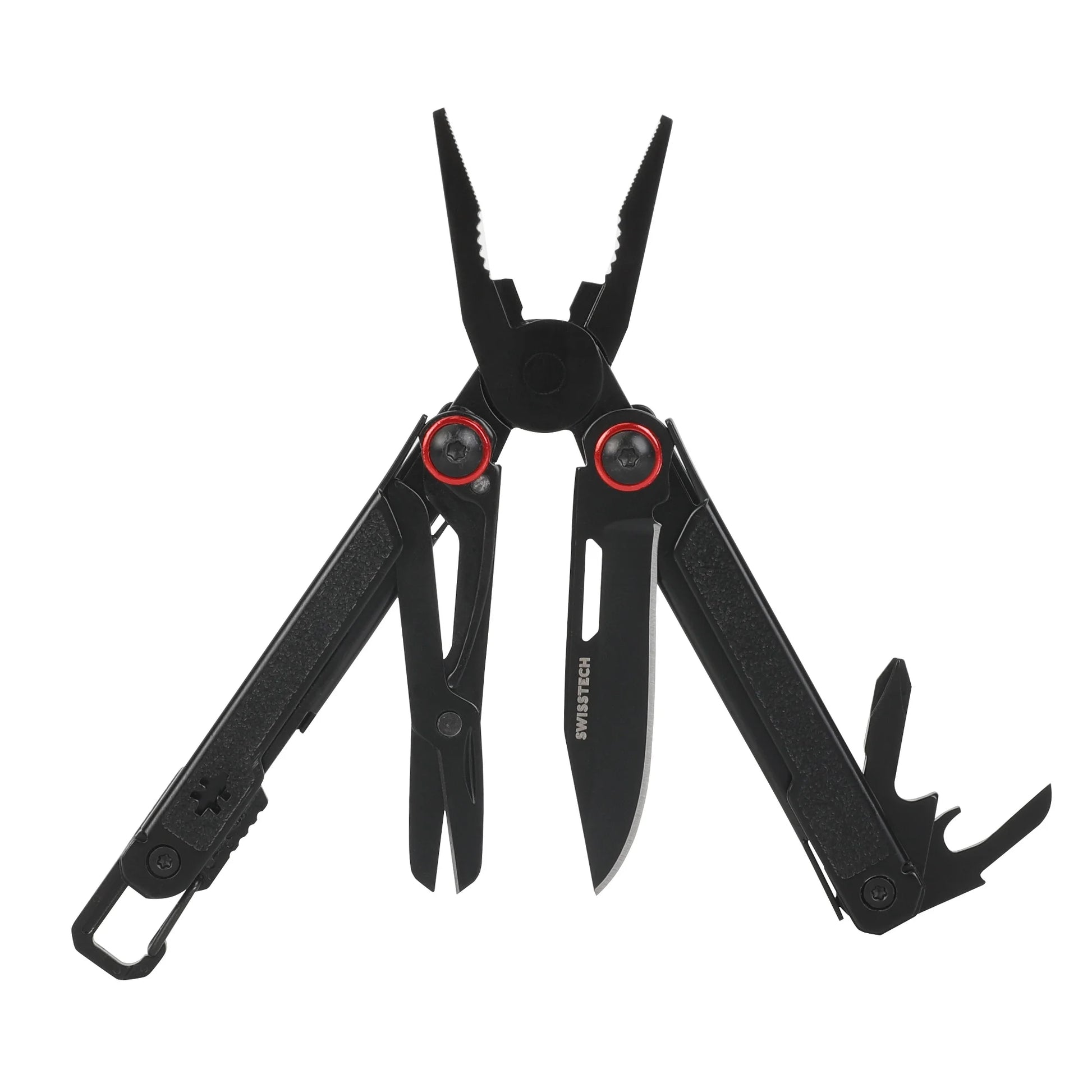 Uberall 11-In-1 Folding Mini Multi-Tool Ultra Compact with Leather Sheath, Multi-Function