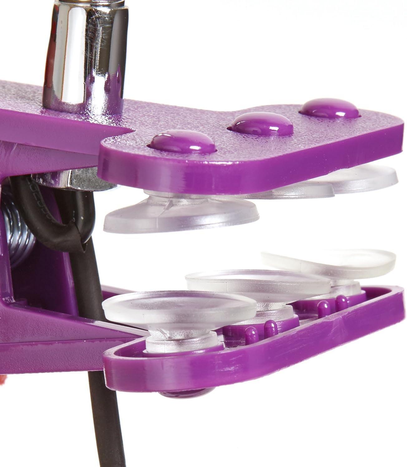 LED Clip on Light/Clamp Lamp/Reading Book Light for Desk, Bed, Office, and Dorm Room, Purple