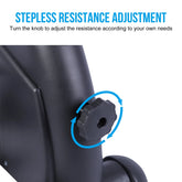 Mini Indoor Pedal Exerciser Cycle Bike Leg Arm Desk W/Lcd Display Fitness Portable Pedal Stationary Bike Home Exercise Black