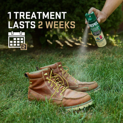 Permethrin Clothing & Gear Insect lent, Use on Outdoor Gear, Tents and Sleeping Bags, s Mosquitoes, Ticks, Mites, (Aerosol Spray), 6.5 Fl Oz (Pack of 6)
