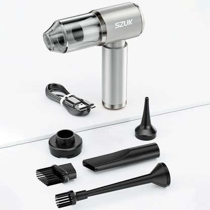 Car Vacuum Cleaner Strong Suction Wireless Portable Cleaning Machine Handheld Mini Vacuum Cleaner for Car Home and Keyboard