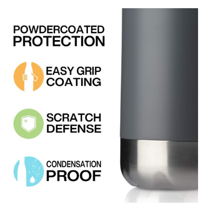 Vacuum Stainless Steel Water Bottles – 12 Pack