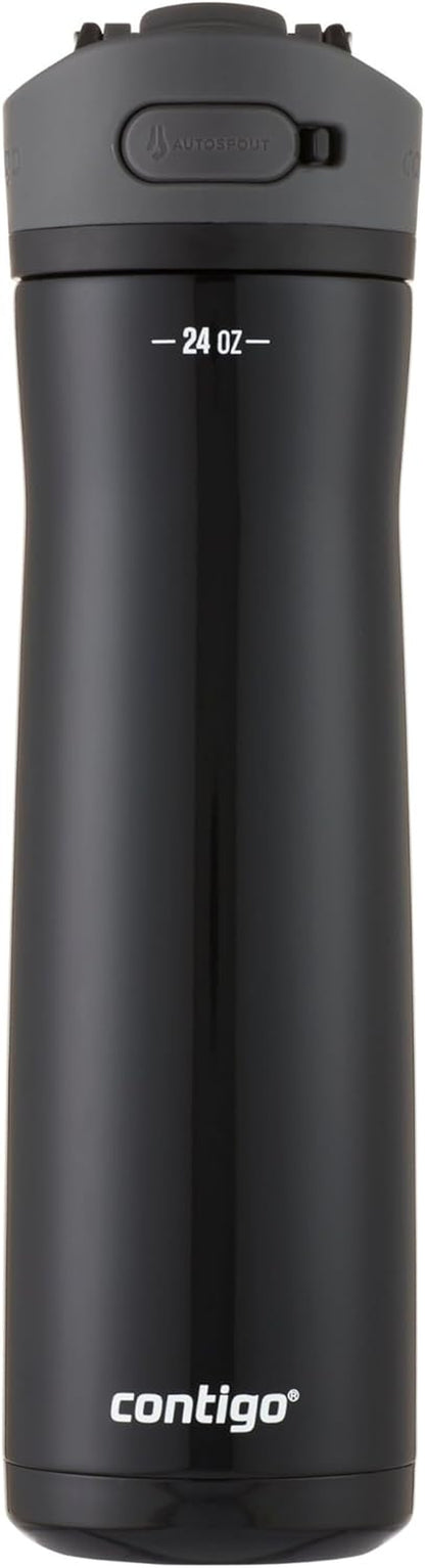 Ashland 2.0 Water Bottle with AUTOSPOUT Lid 24Oz. Licorice